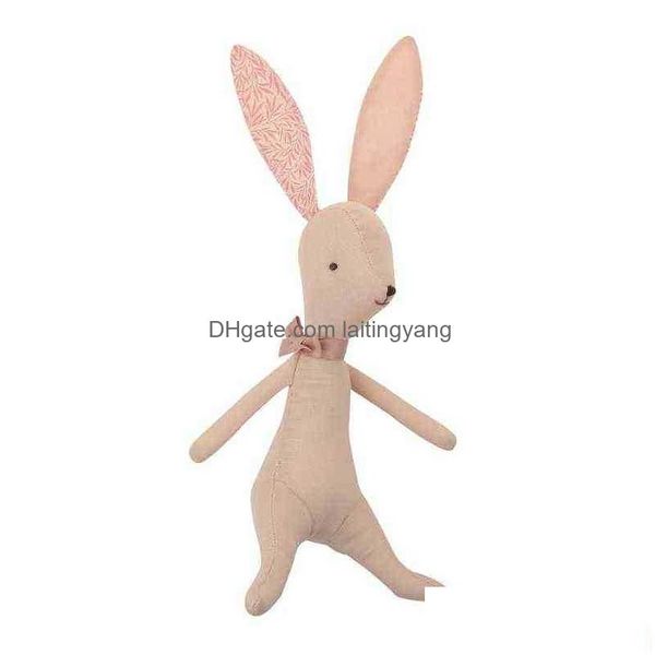 Плюшевые куклы Baby Rabbit Фаршированная кукла Sussen Toy Развивающая P O Prop J220729 Прямая доставка Игрушки Подарки Животные Dh3Mt