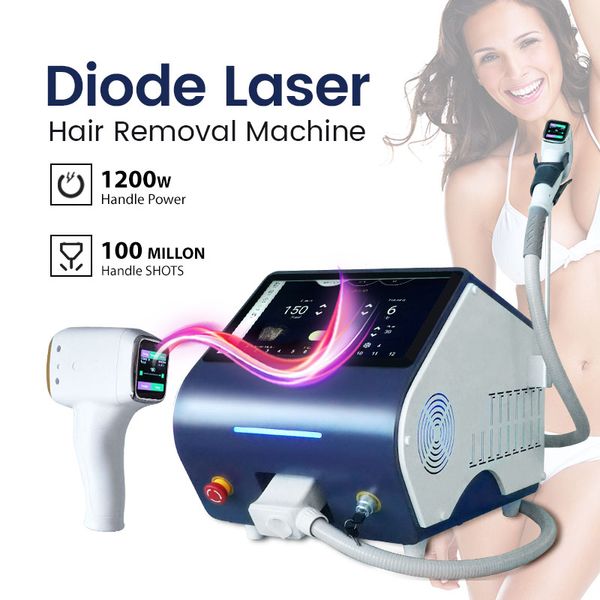 Lumenis Ice resfriamento de gelo 808nm Diodo a laser Speed ​​Remoção de cabelo Preço Preço Dor sem máquinas de epilatórios importados Módulo de lasers Salão Uso de CE Aprovado