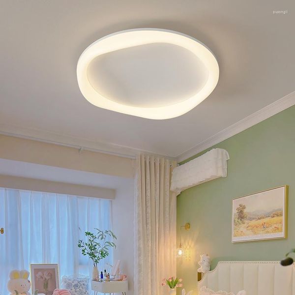 Lampadari Soggiorno Sala da pranzo Illuminazione per interni Lampada Luminaria Decorazione Casa Bianco Acrilico Lustro Luci Apparecchi Lampara Techo