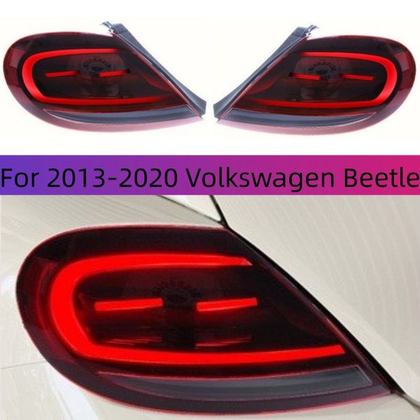 Тястовые фонари для автомобилей для 13-20 Volkswagen Beetle Taillight Assembly Modified Светодиод