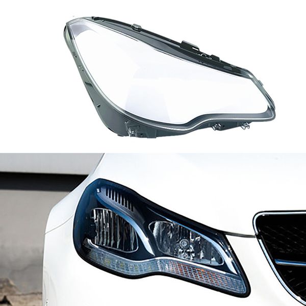 Bright Head Light Ombra Shell Caps Anteriore Faro Copertura Paralume Per Mercedes-Benz Classe E Coupe W207 E200 E250 E300 2013-2016