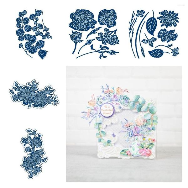 Geschenkverpackung Exquisite Tierblumen Kollektion Ankunft 2023 DIY Formen Scrapbooking Papierherstellung Schnitte Handwerk Vorlage Handgemachte Karte