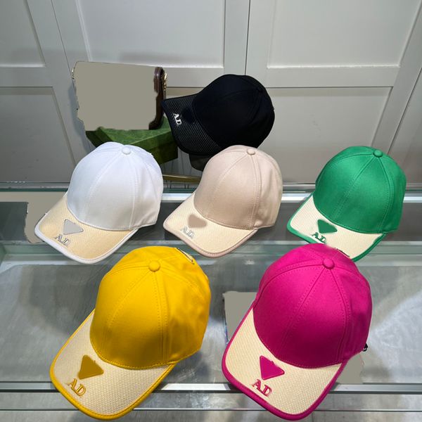 2023 Designer feminino Warm Brim Hat Hat Stylish Team Hats Classic Letter Mens Casquette ao ar livre Baseball Cap visor D2304258S