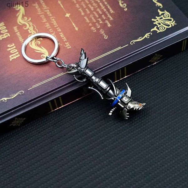 Karikatür Figürleri Jinx Cannon Keychain Ligi LOL Anahtar Zinciri Keyasyon Efsanesi Anahtarlıklar Erkekler İçin Kadın Oyun Aksesuarları Araba Anahtar Yüzüğü Llaveros T230425