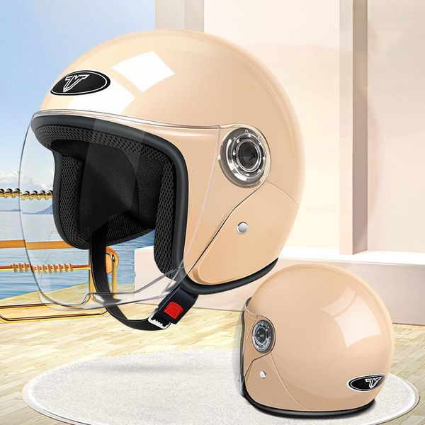 Мотоциклетные шлемы Взрослые шлем Электромобиль с вентиляционным скутером защитный велосипед