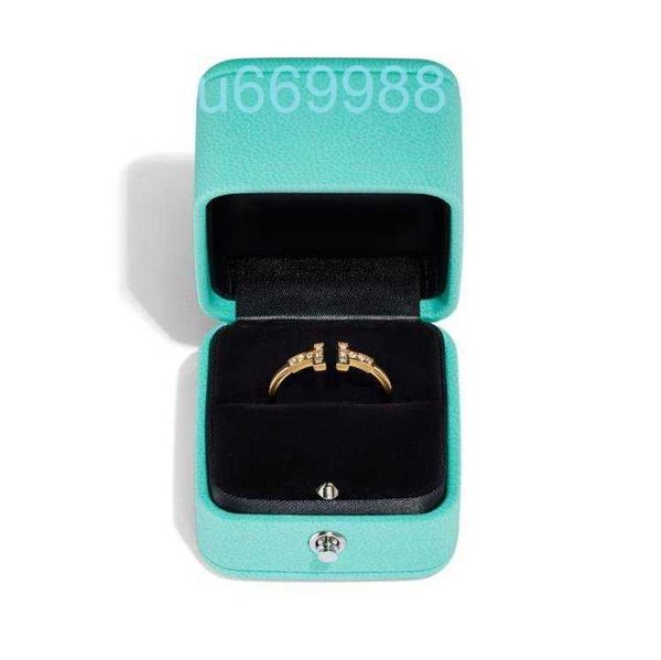 Multi estilo clássico T ouro cristal diamantes marca mãe de pérola anel masculino mulheres unissex anéis de casamento para casais presente do Dia dos NamoradosODKL