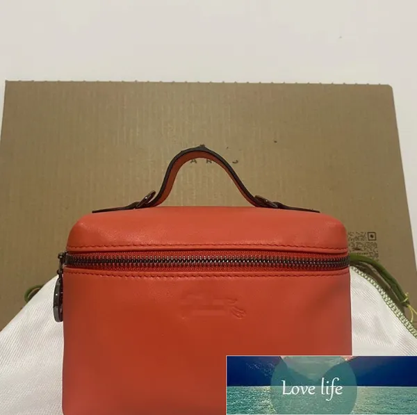 Высокая версия новая сумка для плеча полная кожаная коробка для ланч сумки из кожа мини -кроссбало