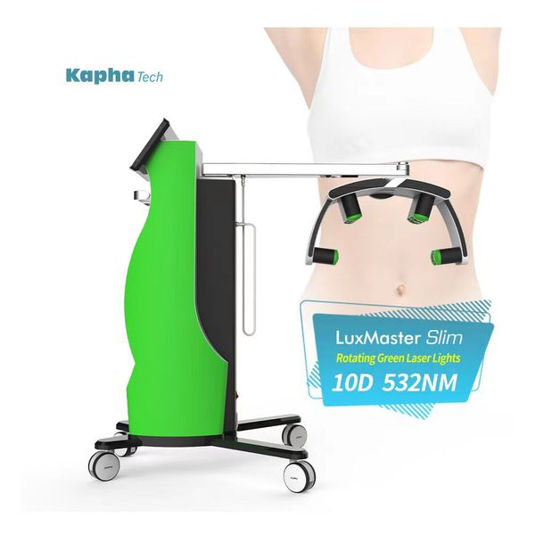 LuxMaster Lipo macchina dimagrante laser Dispositivo per la rimozione del grasso corporeo a diodi 10D con schermo da 10,1 pollici