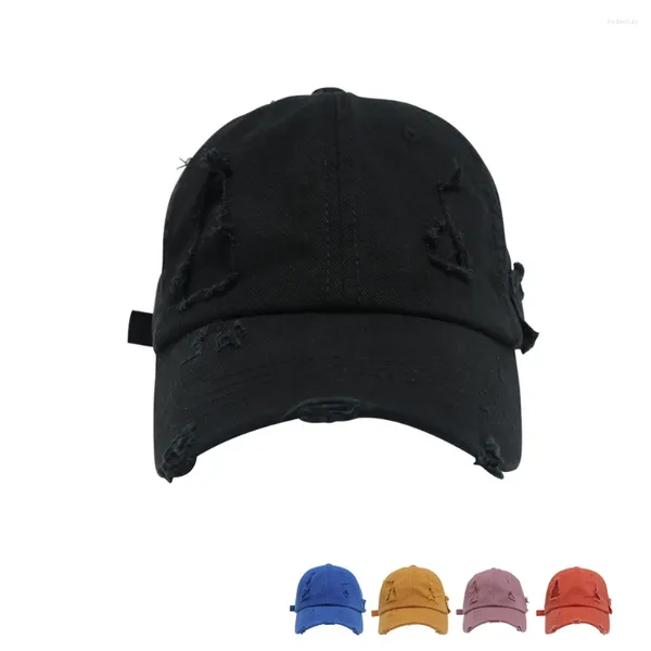 Berretti a sfera 2023 Fori vuoti Ny Berretto da baseball Czapki Hip Hop Cappelli Snapback Piatto Uomo Donna Cachuchas De Hombre Cappello nero