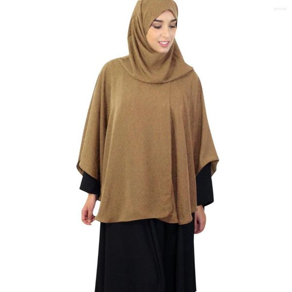 Roupas étnicas As mulheres muçulmanas tradicionais oram burkha khimar hijab no topo do xale niqab burqa árabe capa Cape Islam Oriente Médio