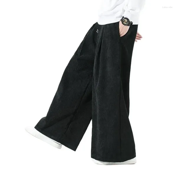 Pantaloni da uomo 2023 Autunno Inverno Pantaloni Stile Harajuku Dritto Harem Maschio Coreano Allentato Vintage Uomo Donna Pantaloni Sportivi 5XL