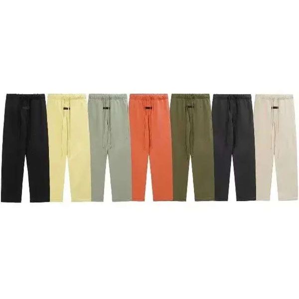 Pantaloni dritti ES Designer di marca Lettere 3D Unisex Casual Street Wear Puro cotone di alta qualità 7 colori Taglia EU S-XL All'ingrosso 2