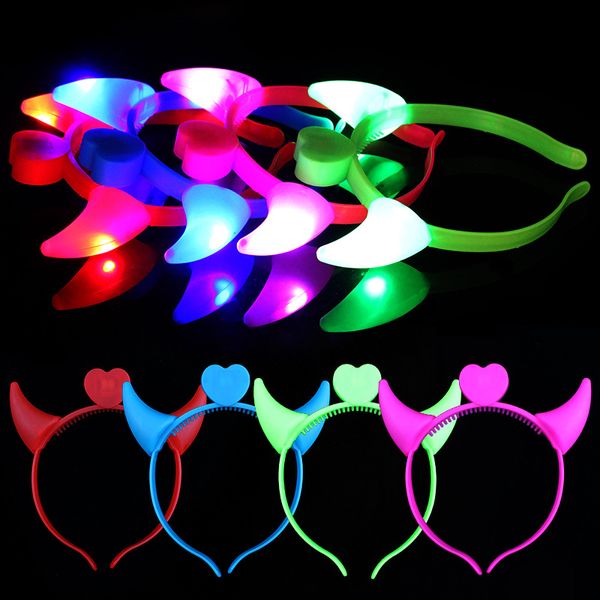 Faixa de cabeça feminina LED flor floral faixa de cabelo guirlanda coroa brilhante guirlanda videiras para festa decoração de faixa de cabeça e presente infantil noite acessório de grinaldas de cabelo luminosas