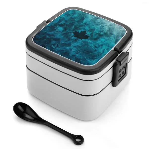 Louça Black Ice-Jtf2 Roufxs - Bento Box Compartimentos Salada Recipiente de Frutas Vídeo Game Pele Gelo Inverno Jtf2 Frost Sub Zero