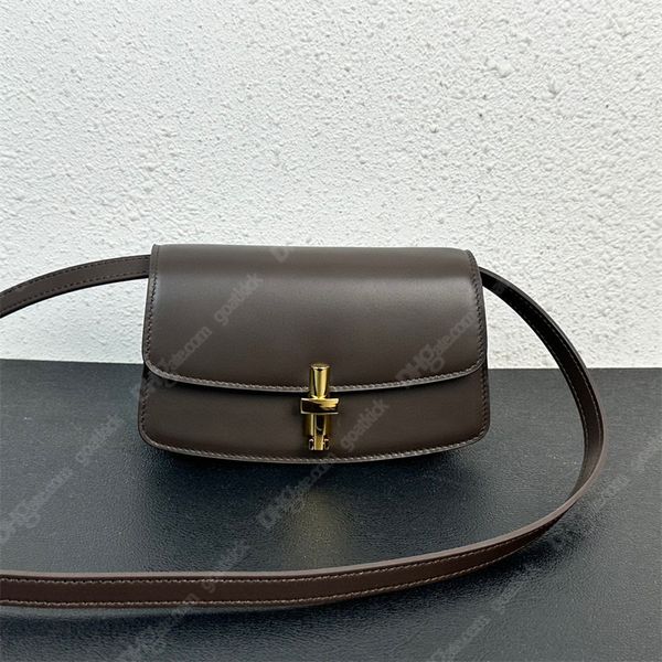 The Row Sofia Bolsas de Ombro Designer Mulheres Bolsa de Luxo Couro Simples Preto Marrom Branco Sofia Crossbody Tote Purse