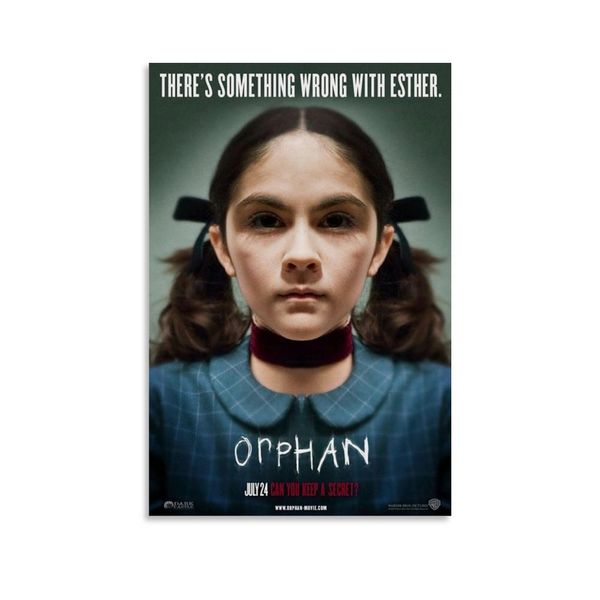 Poster da appendere su pannello Vertical Orphan (film del 2009) Poster da parete su tela Doth