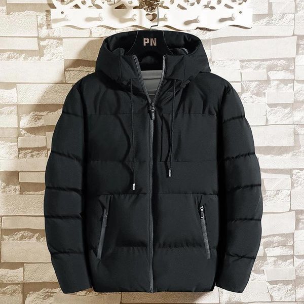 Herrenjacken Mode Parkas Männlicher dicker Herbst-Winter-Mantel Baumwoll-Freizeitjacke Warme lange 2023 klassische winddichte Business-Mantel