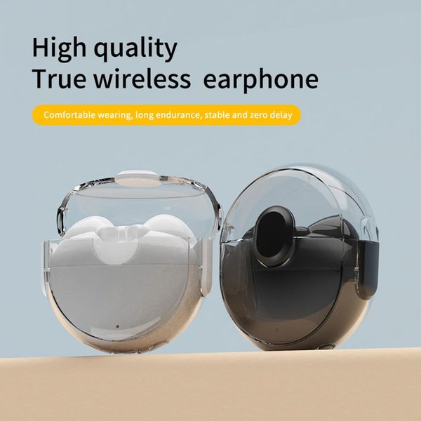 L12S Wireless Tws Earnesphones Ruído do fone de ouvido Touch-Controle Cancelamento de fone de ouvido Compatível com Bluetooth 5.1 HiFi Music Earbuds com microfone