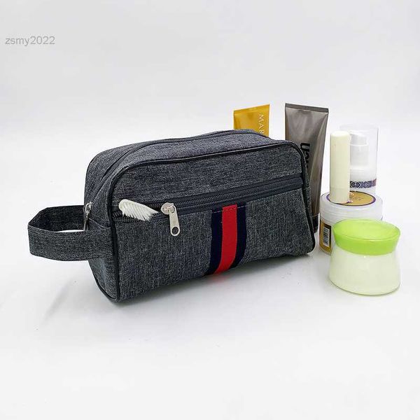 Totes Damen Gestreifte Kosmetiktasche Reise Business Organizer Herren Kulturbeutel Damen Kosmetikerin Make-up Taschen Kulturbeutel Aufbewahrungstasche