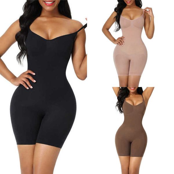 Womens Shapers Body Shapewear Waist Trainer Bodysuit Schlankheitsunterwäsche Bauchscheide Kolumbianischer Reduziergürtel Bodyshaper Jumpsuit