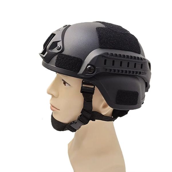 Schutzausrüstung Qualität Leichter FAST-Helm MICH2000 Airsoft MH Taktischer Outdoor-Painball CS SWAT Reitschutzausrüstung 231124