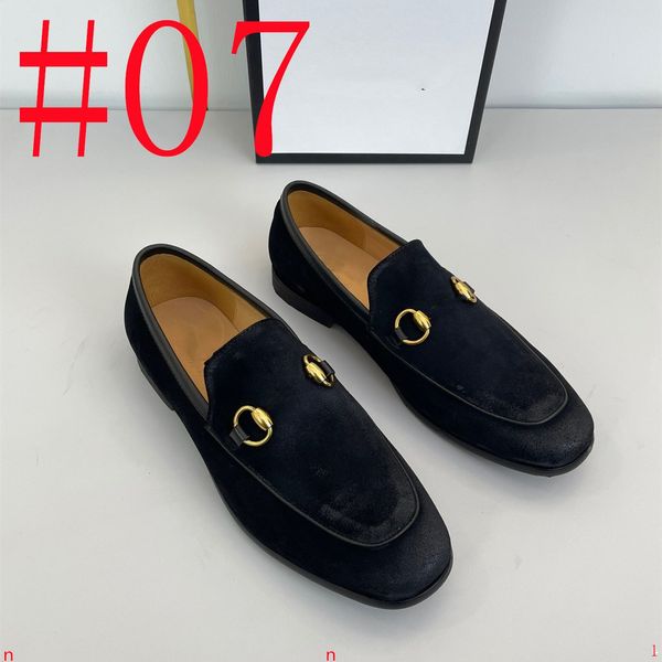 G14/13Model Men Sapatos de vestido de grife de designers Sapatos de couro de luxo para homens confortáveis