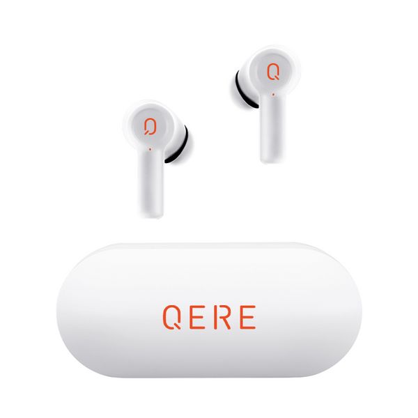 100% Original QERE E20 Drahtloser Bluetooth-Ohrhörer HiFi-Musikkopfhörer mit Mikrofonkopfhörer Sport Wasserdichtes Headset 2021New TWS