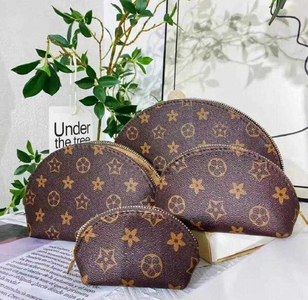 Womens Cosmetic Bag 4pcs / set Multicolor Pattern designer pochette da donna Borsa da toilette trucco borse portafogli borsa di alta qualità