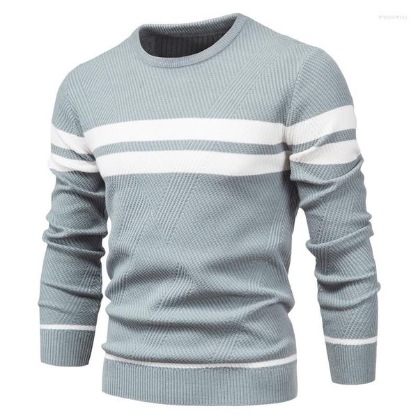 Erkek Sweaters 2023 Kış Kazak O-Neck Erkekler Marka My713 için kaliteli erkek giyim ince fit örgü ceket