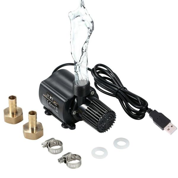 Pompe Pompa sommergibile senza spazzole DC12V Pompa acqua 800L/H Sommergibile ultrasilenzioso per sistemi di raffreddamento del computer Fontane