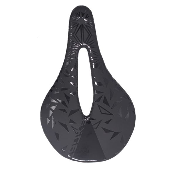 Acessórios de luta de bicicleta Sento Fibra de fibra de carbono Monte Almofada Soft Ultralight Easy Instale Saddle de bicicleta Black Spring Racing 230425