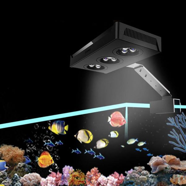 Beleuchtung Spectra Nano 029 Aquariumleuchte 30 W Salzwasserbeleuchtung mit Touch-Steuerung für Korallenriff-Aquarien