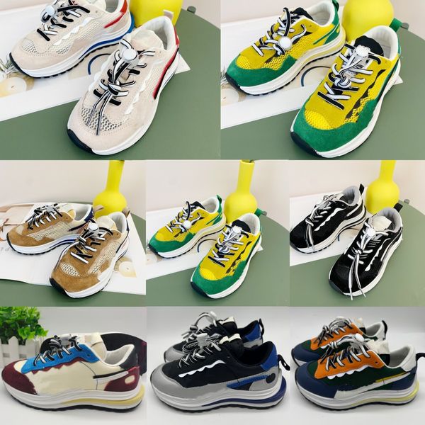 Sapatos infantis Vaporwaffle Tênis de corrida meninos Sacais meninas tênis esportivos ao ar livre Sapato pré-escolar tênis infantil de basquete infantil tamanho 26-35