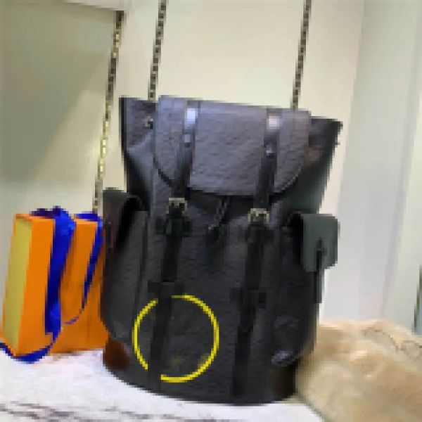 Designer Luxus CHRISTOPHER PM TASCHE RUCKSACK SCHWARZ SELTEN BRANDNEU MIT ETIKETTEN Macassar Herren Damier Graffit Christopher PM Rucksack