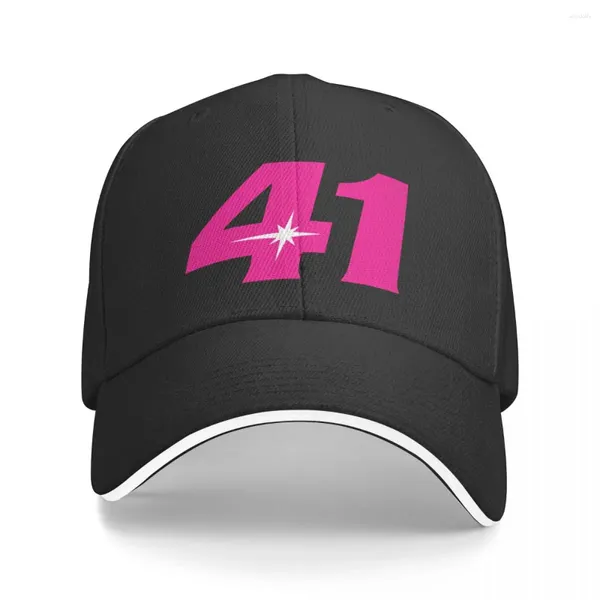 Cappellini da baseball Aleix Espargaro Numero 41 Berretto da baseball rosa Cappello anime personalizzato Cappelli da festa Donna Uomo