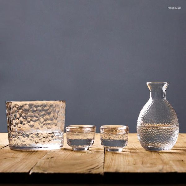 Questões de quadril Conjunto clássico de frasco de vidro