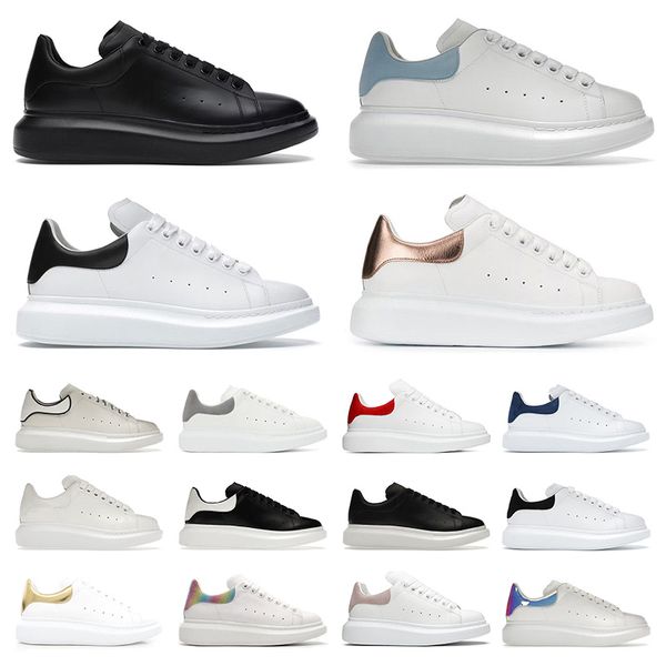 alexandermcqueens alexandra mcqueen mc queen alexander mcqueens Womens Mens Dress Shoes black White Blue Red Velvet Grey Shock Pink 【code ：L】Luxury Designer Sneakers Trainers