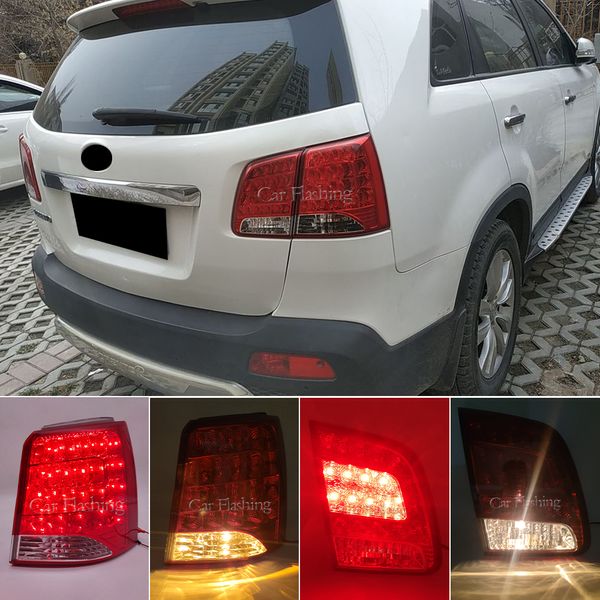 Для Kia Sorento 2009 2011 2012 Задняя задняя тормозная стоп -фонарь.