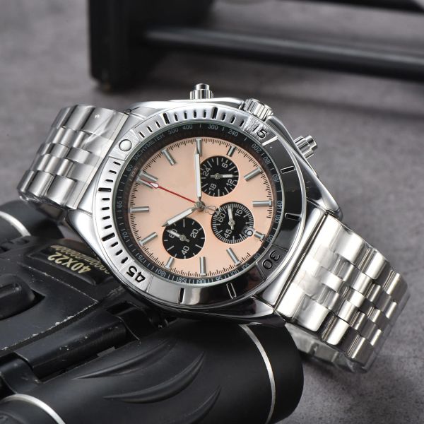 BRE 1884 MENS MEN Designer Uhren Heiße Quarz Vollfunktion Kalender Datum Sechs Nadeln alle Dialarbeit Luxus Uhr Sapphire Multifunktion Chronograph Watch BR689