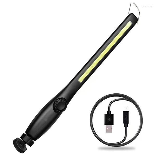 Stirnlampe Arbeitsleuchte LED 700 Lumen Handlampe Akku Taschenlampe Werkstatt COB Inspektionsleuchte mit Haken Magnethalter