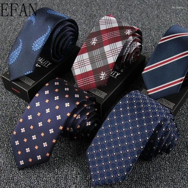 Laços 6cm de alta qualidade seda magro estilo britânico pescoço gravata para homens magro cravat gravatas dos homens gravatas vestidos casamento