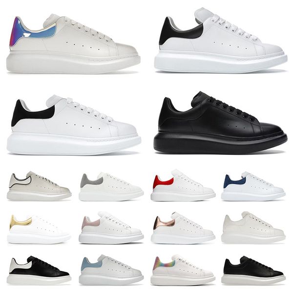 alexandermcqueens alexandra mcqueen mc queen alexander mcqueens Womens Mens Dress Shoes black White Blue Red Velvet Grey Shock Pink 【code ：L】Luxury Designer Sneakers Trainers