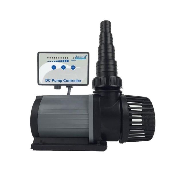 Bombas Jebao DCS Series Aquarium Water Pump Filter Galão Proteção 24V 12W 20W 25W 30W 40W 55W 65W 80W Bomba de operação ultra silenciosa