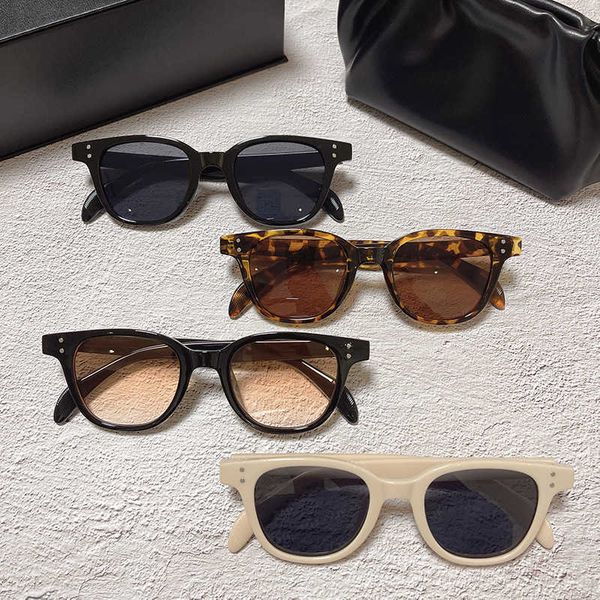 Модные крутые солнцезащитные очки Gentle Monster, дизайнер GM, новые солнцезащитные очки с градиентом, женские, мужские, с двухточечным метром, супер-огненные очки