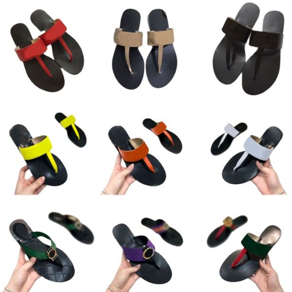 Luxuriöse Top-Damen-Slipper, neue sexy Designer-Sandalen, modische Outdoor-Plateauschuhe, klassische eingeklemmte Strandschuhe, Alphabet-Druck, Flip-Flops, Sommer, flache Freizeitschuhe