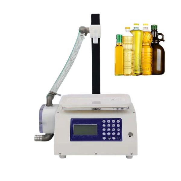 Máquina de enchimento de mel de pasta comercial automática CNC de pesagem do tipo Viscous Liquid Automatic Automatic Honey Tahini Pasta Máquina de enchimento de fluido viscos