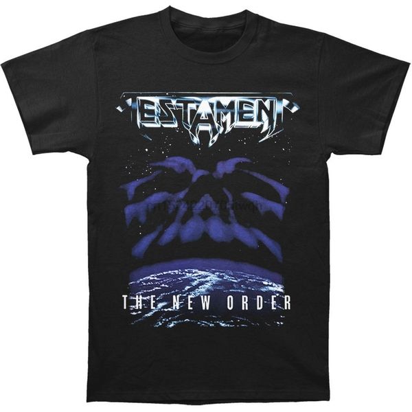 T-shirt da uomo Testament Men The T-shirt Black Men T-shirt Summer Style Fashion Swag Men T-shirt Interessante Top Tee 230426