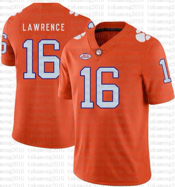 Tom Brady Trevor Lawrence 9 Travis Etienne Jr. Clemson Tigers NCAA Camisa de futebol americano 97 Nick Bosa 7 Dwayne Haskins Jr Jersey CERGF