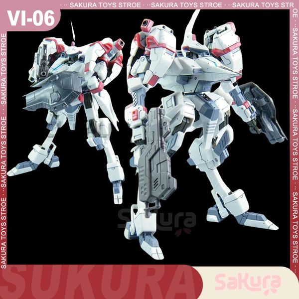 Actiespeelgoedfiguren Games Armored Core Anime Figuur AC004 MIRAGE YC07-CRONUS Montagemodel Kit Beeldje Collectie Decor Modellen Speelgoed Pop Geschenken Gk 231124