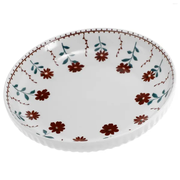 Set di stoviglie Piccoli piatti da dessert Antipasto in ceramica Pallet di frutta da cucina decorativi occidentali